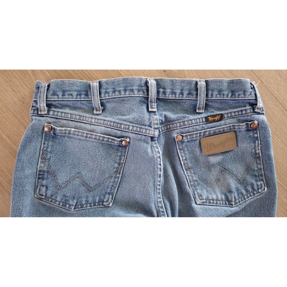 Wrangler 13MWZ Cowboy Cut Original Fit Jeans Mens 32x32 Blue Western Mexico